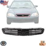 For 1999-2000 Honda Civic Excludes Gx Model Front Grille Black Plastic HO1200162. Fixed Price $44.15.