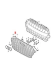 Genuine Radiator Grille 8W6853651AMY9B. Fixed Price $1340.80.