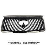 Oem 2025 2026 Infiniti QX80 Autograph Front Upper Grille Dark Chrome 62310-7JA0B. Fixed Price $549.99.