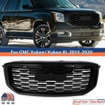 Gloss Black Front Upper Grille For Gmc Xl/yukon 2015-2020 Denali GM1200702. Fixed Price $96.99.