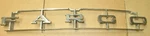 Nos, Vintage Mopar # 3490502 "fargo" Grille Nameplate 1970 1971 1972 1973 B-van. Fixed Price $166.25.