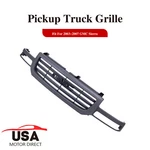 Gloss Black Grille For 2003-2007 Gmc Sierra 1500 Pickup Truck Dark Gray & High. Fixed Price $103.68.