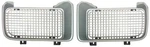 1969 Pontiac Firebird Grille - Pair New. Fixed Price $269.72.