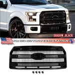 Ford F-150 F150 Platinum 2015-2017 Shadow Black Front Bumper Grille Us. Fixed Price $194.99.