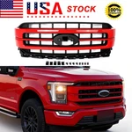 Pq Race Red Front Bumper Grille Lariat Style Ford F-150 F150 2021 2022 2023. Fixed Price $180.49.