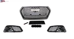 For 2019 - 2020 Q5 Front Bumper Side Grille Cover Center Insert 3PC Set. Fixed Price $399.43.