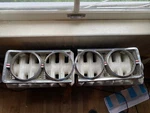 1969 Ford Torino Gt Fairlane Lh Pair Headlight Door Front Grill Trim. Fixed Price $106.21.