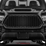 300 Industries Aftermarket Steel Grille For 2016-2017 Toyota Tacoma Honeycomb Bk. Fixed Price $349.95.