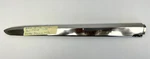 1954 Plymouth Plaza Left Side Upper Radiator Grille Bar Molding Nos 1494707 .. Fixed Price $54.00.
