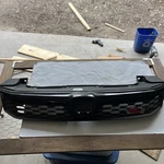 For 2012 Honda Civic Si Sedan Carbon Fiber Look Grille Front Bumper. Fixed Price $125.99.