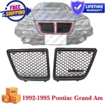 2PC New Grille Assembly Black Front, Left, Right For 1992-1995 Pontiac Grand Am. Fixed Price $400.00.
