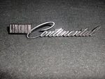 1972 Lincoln Continental Script Header Emblem Badge Ornament MEDALLION-460 Ford. Fixed Price $39.99.