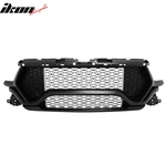 Fits 19-24 Ram 1500 Longhorn Trx Style Front Bumper Hood Grille Matte Black Abs. Fixed Price $199.99.
