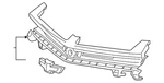 Genuine Gm Front Upper Grille 84140573. Fixed Price $230.91.