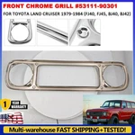 New Chrome Grille For Toyota Land Cruiser FJ40 FJ45 BJ40 1979-1984 53111-90301. Fixed Price $125.00.