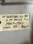 Gm 22530643 Lh Grill 1987-89 Oldsmobile '88' Nos. Fixed Price $100.00.