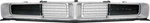1969 Dodge Charger Grill And Headlamp Door Set, With Extensions, Silver. Fixed Price $1021.89.