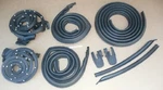 1971-73 Riviera Door Roof Trunk Lid Weatherstrip Seal 9PC Usa Metro Rubber Kit. Fixed Price $419.00.