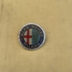 Alfa Romeo Front Grill Badge 70 S To Early 80. Fixed Price $50.00.