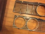 Rover 3500S P6 Us Nada Black Front Grille Right Or Left Hand Side $40 Each. Fixed Price $40.00.