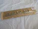 Mercedes 250SL W113 Bootlid Nameplate. Fixed Price $148.80.