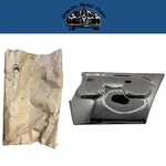 New Old Stock Left Hand Grille Bar Extension For 1957 Chrysler Models #1676503. Fixed Price $245.00.