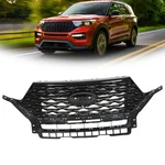 Front Upper Grille Glossy Black Ford Explorer 2020 2022 104-11298C. Fixed Price $123.56.