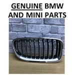 Genuine Bmw F10, F11 Lci, Front Kidney Grille, Chrome 51137412324. Right. 28E. Fixed Price $93.28.