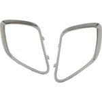 New Front Chrome Pair Set Fits 2005-2009 Pontiac G6 Upper Grille Trim Molding. Fixed Price $51.30.