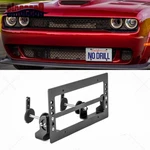 Front Grille Mesh License Plate Mount For Dodge Challenger Charger Durango 08-UP. Fixed Price $47.37.