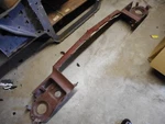 Nos Mopar Front End Grille Header - !975 Gran Fury P/n 3781019. Fixed Price $250.00.
