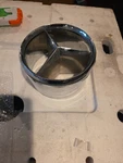 Mercedes Grill Barrel Star Assembly W121 1218800386. Fixed Price $850.00.
