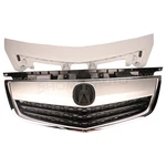 For 2012-14 Acura Tl Upper Chrome Grille + White Molding Set 75170TK4A11. Fixed Price $229.99.