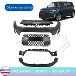 For Kia Soul 2023 2024 2025 Front Bumper Cover Kit Grille & Molding Trim. Fixed Price $125.99.