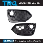 Trq Fog Light Bezel Set Black Fits 2017-2018 Honda Civic. Fixed Price $74.95.