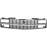 Grille For 1988-93 Chevy 1500 Chrome Shell With Black Insert Dual Headlight. Fixed Price $151.79.
