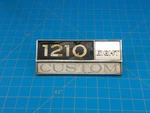 Vintage 1210 Eight Custom Chrome Emblem Badge Nameplate Car 405380-C1 47056-2. Fixed Price $27.99.