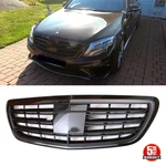Gloss Black Grille Fits Mercedes Benz W222 S450 S500 S550 2014-20 Acc. Fixed Price $160.99.