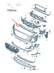 New Audi E-tron Gea Gen Front Grille 4KE807647A9B9. Fixed Price $282.96.