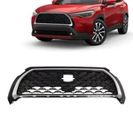 For 2022-2024 Toyota Corolla Cross Front Bumper Upper Grille W/o Camera Hole. Fixed Price $70.89.