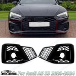Pair Front Fog Light Grille Cover Bezels For 2020-2024 Audi A5 S5 Left&right. Fixed Price $82.98.