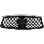 For Infiniti QX60 2016-2019 Grille Painted Gray W/ Chrome Frame IN1200136. Fixed Price $711.79.