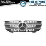 Oem Front Upper Grille Assembly Brilliant Silver For Mercedes W164 GL320 GL450. Fixed Price $435.85.