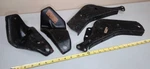 Nos 1964 Chevy Impala Belair Biscayne 4PC Front Bumper Bracket Set Lh Rh Ss. Fixed Price $255.00.