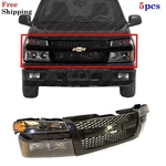 For 2004-2012 Chevy Colorado Front Grille Headlights Parking Kit Set 5. Fixed Price $262.30.