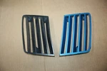1980 Only C3 Corvette Side Fender Louvers Gm Part Numbers 14015246 14015245. Fixed Price $100.00.