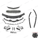 19PC For Malibu 2016-2018 Bumper Upper Lower Chrome Grille Fog Lamp Bezel Kit. Fixed Price $149.94.