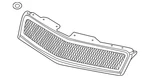 Genuine Gm Front Upper Grille 15943196. Fixed Price $176.55.