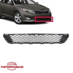 Fits Kia Optima Lx/ex 2014-2015 Front Bumper Lower Grille 865612T500 Matte Black. Fixed Price $54.99.