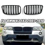 Front Kidney Grille Gloss Black For Bmw X3 E83 07-2010 2.5SI 3.0I 3.0SI Suv 4DR. Fixed Price $49.99.